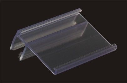 قفسه برچسب پی وی سی دارندگان خرده فروشی ثبت نام 0.2MM - ضخامت 2mm با ضد آب