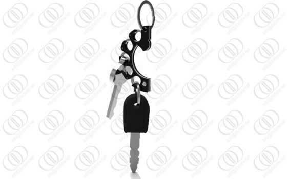 فولاد ضد زنگ 316L در Keychain صاحب کلید درب بازکن بطری