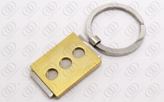 مد گل رز طلا در Keychain، زنجیره فولاد ضد زنگ طلا کلیدی