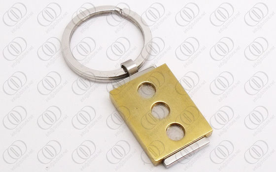 مد گل رز طلا در Keychain، زنجیره فولاد ضد زنگ طلا کلیدی