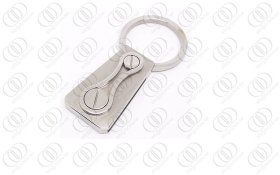 پیچ ضد زنگ 316L فولاد در Keychain صاحب کلید با خار و پایان جلا