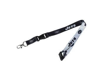 نیویورک جتز NFL فوتبال تسمه یا طناب قابل جدا شدن در Keychain گردنبند ID دارنده نشان - مبارکه